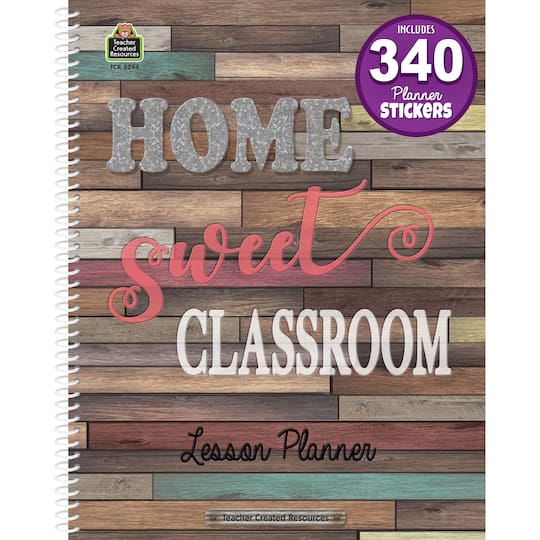 Teacher Created Resources Home Sweet Classroom Lesson Planner